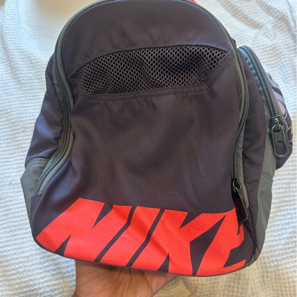 Nike Team Training Max Air Sports Gym bag Tote duffel bag pink purple grey - Picture 5 of 9